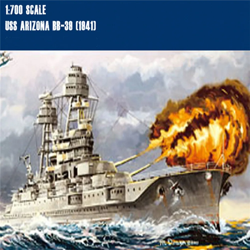 1/700 весы USS Arizona класс линкор BB 39 пластик военный корабль модель наборы для подарка