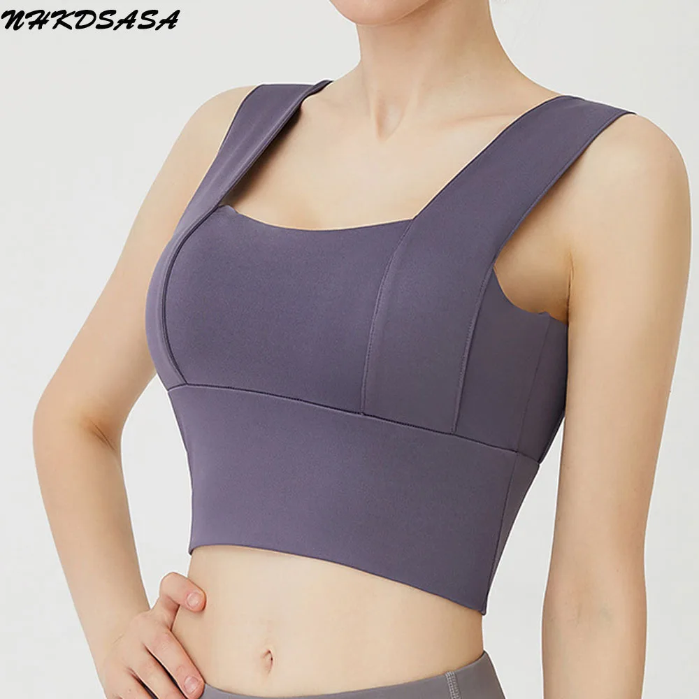 

Women's Tank Crop Top Seamless Underwear Female Cropped Bustier Tops Sexy Lingerie Intimates With Removable Padded Camisole