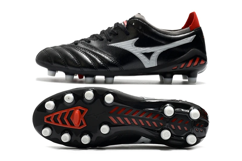 Кроссовки Mizuno Creation MORELIA NEO III мужские уличная спортивная обувь черные/белые