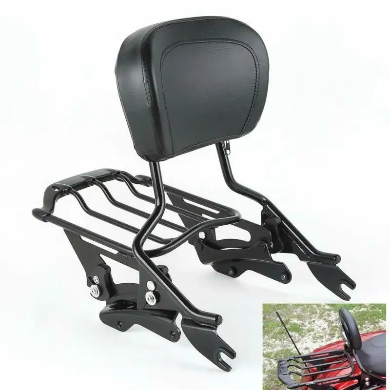Съемная подставка под спинку для мотоцикла Harley Touring Street Glide Road King 2014-2020 Air Wing |