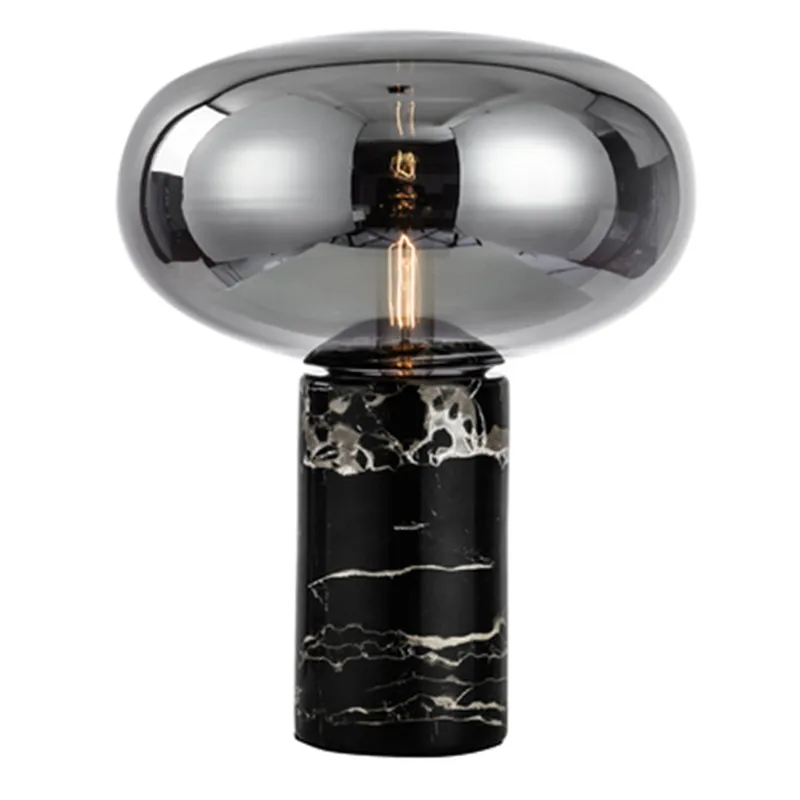 Скандинавский пост современная роскошная мраморная основа стеклянные