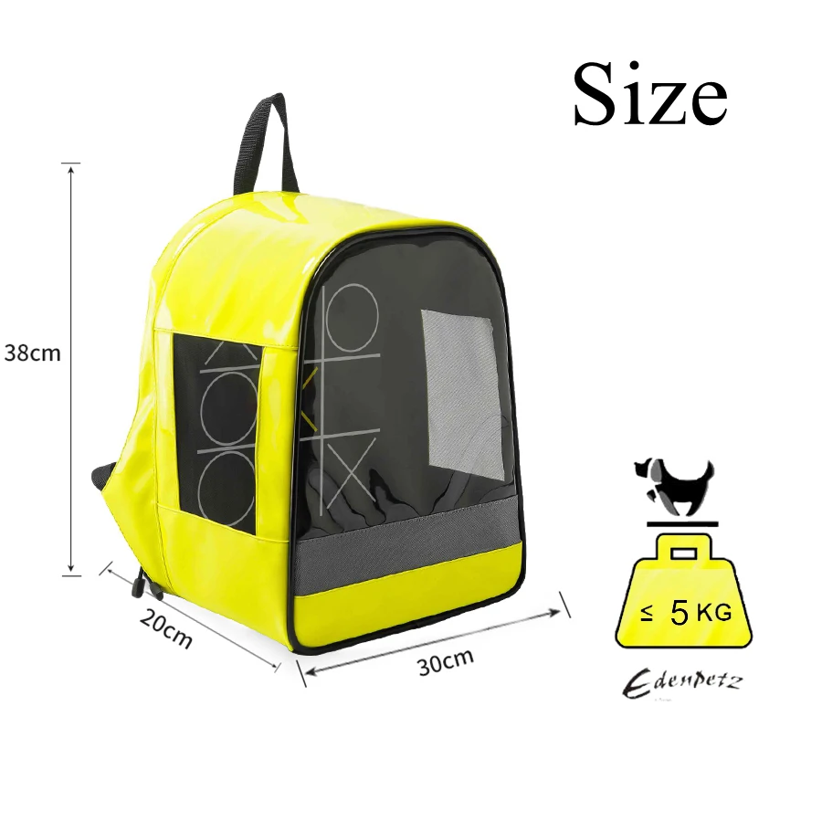 Портативная Сумка переноска для собак и кошек модный прозрачный дышащий