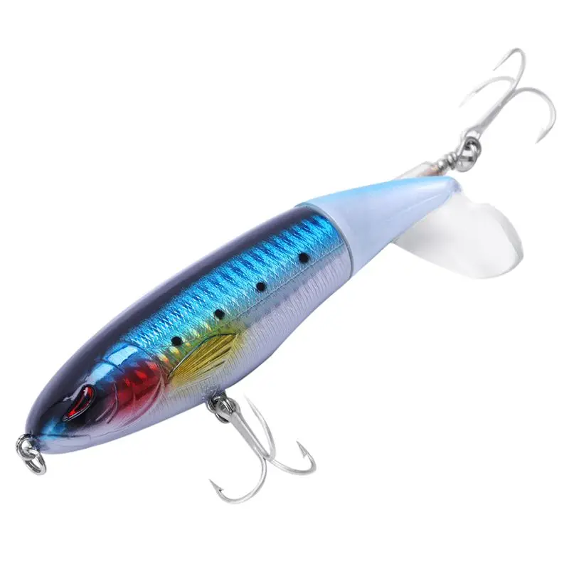 Whopper Поппер Topwater рыболовная приманка 13 см 39 г искусственная жесткая плюппер
