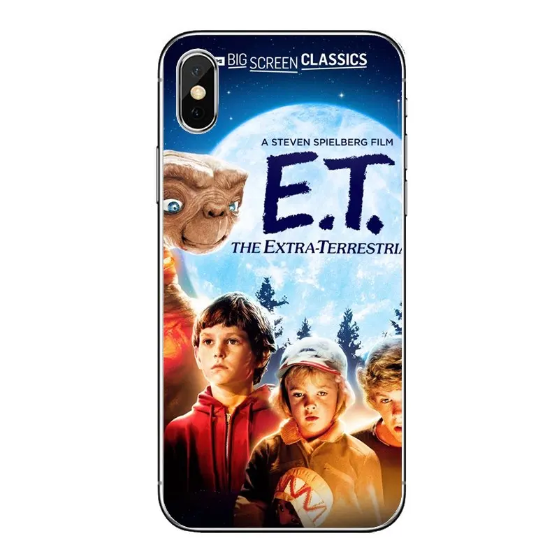 Transparent Soft Cases Covers E.T. The Extra-Terrestrial For iPod Touch iPhone 4 4S 5 5S 5C SE 6 6S 7 8 X XR XS Plus MAX |