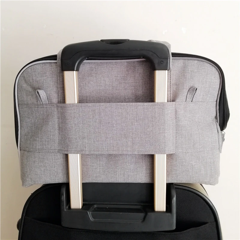 Переносная сумка для перевозки собак воздухопроницаемая черная сумка-переноска