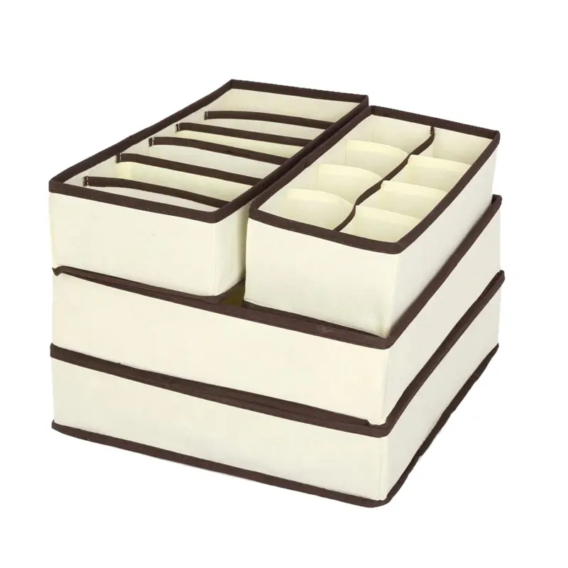 

2019 New Underwear Storage Organizer Boxes For Bra Tie Sock Shorts Divider Drawer Closet Ropa Interior Organizador Box Organizer