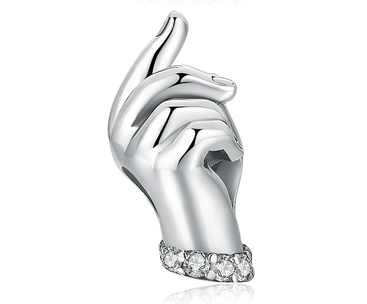 JewelryPalace 925 пробы серебро, мама и ребенок Семья любовь рукопожатие Шарм Бисер для мамочек и дочери Новая горячая распродажа