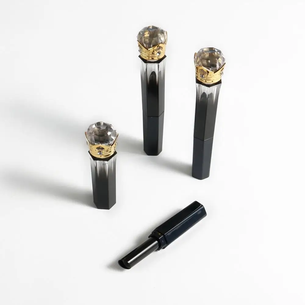 Новинка 1 шт. пустой тюбик для помады с алмазным черным градиентом бальзама губ