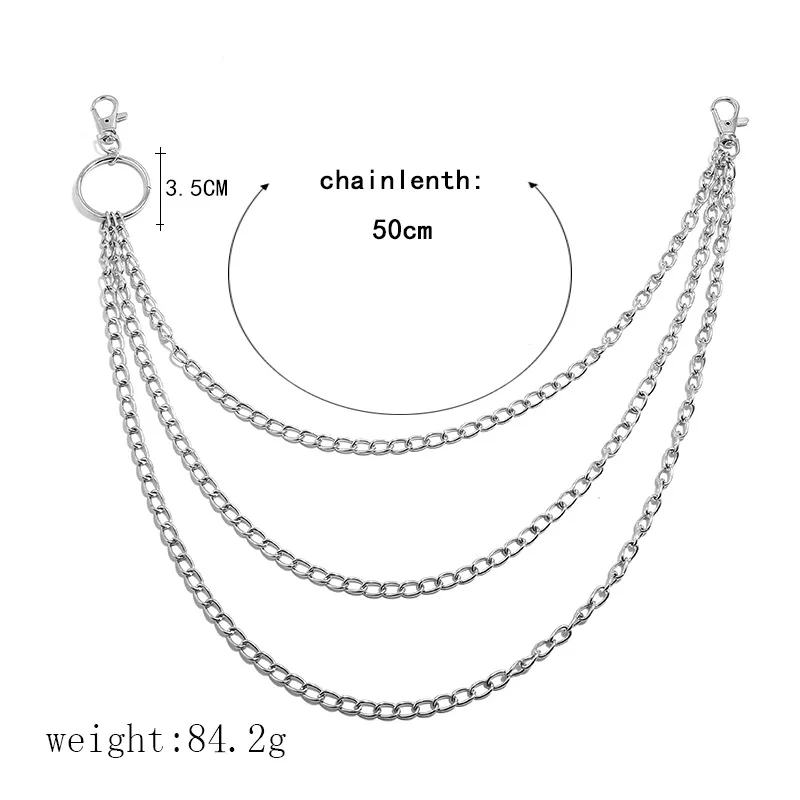 

Women Belt Punk Pant Chain Belt Female Hip Hop Tassel Trousers Silver Gold Chain for Pants Woman Cool Metal Chains on Jeans