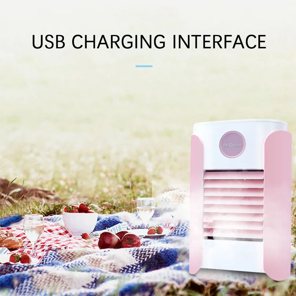 Портативный вентилятор для кондиционера многофункциональный освежитель дома и