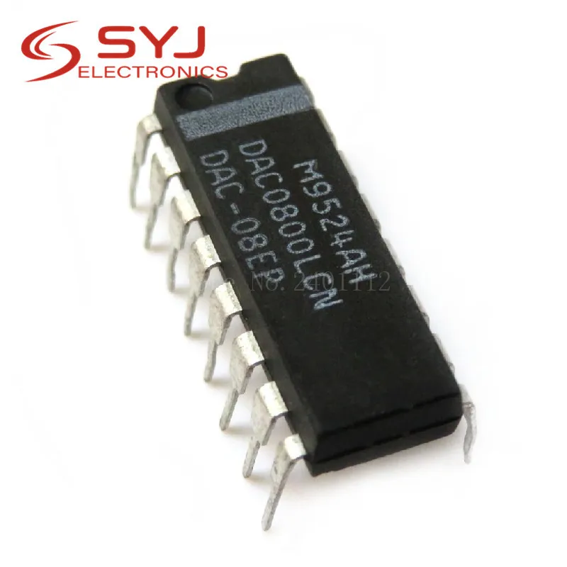 

10pcs/lot DAC0800LCN DAC0800 DIP-16 In Stock