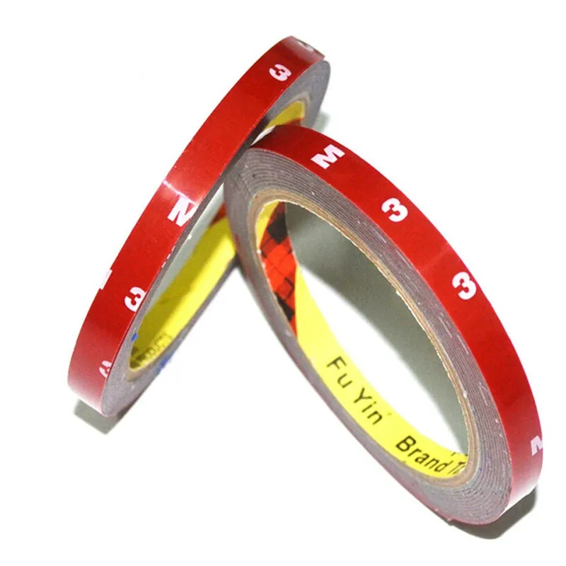Двухсторонняя акриловая пенопластовая клейкая лента M3 6/8/10/15/20 мм липкая для