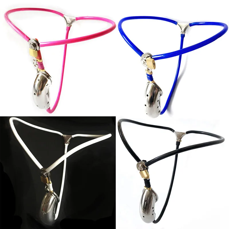 IGRARK Регулируемый Невидимый Мужской Пояс верности из нержавеющей стали клетка