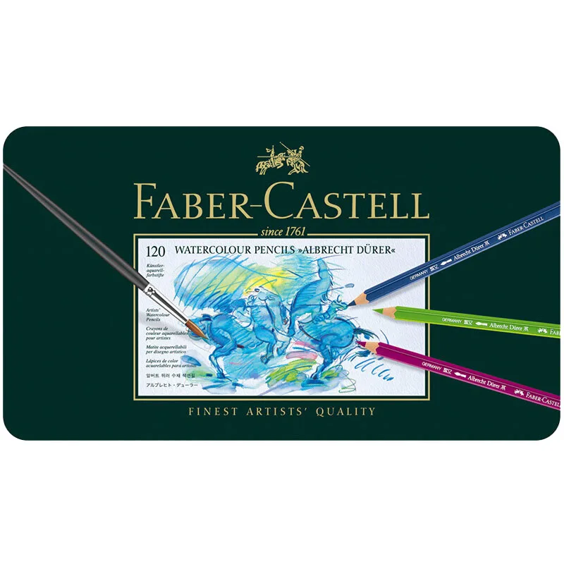 Набор акварельных карандашей для рисования Faber Castell Albrecht Durer 12/24/36/60/120|Цветные