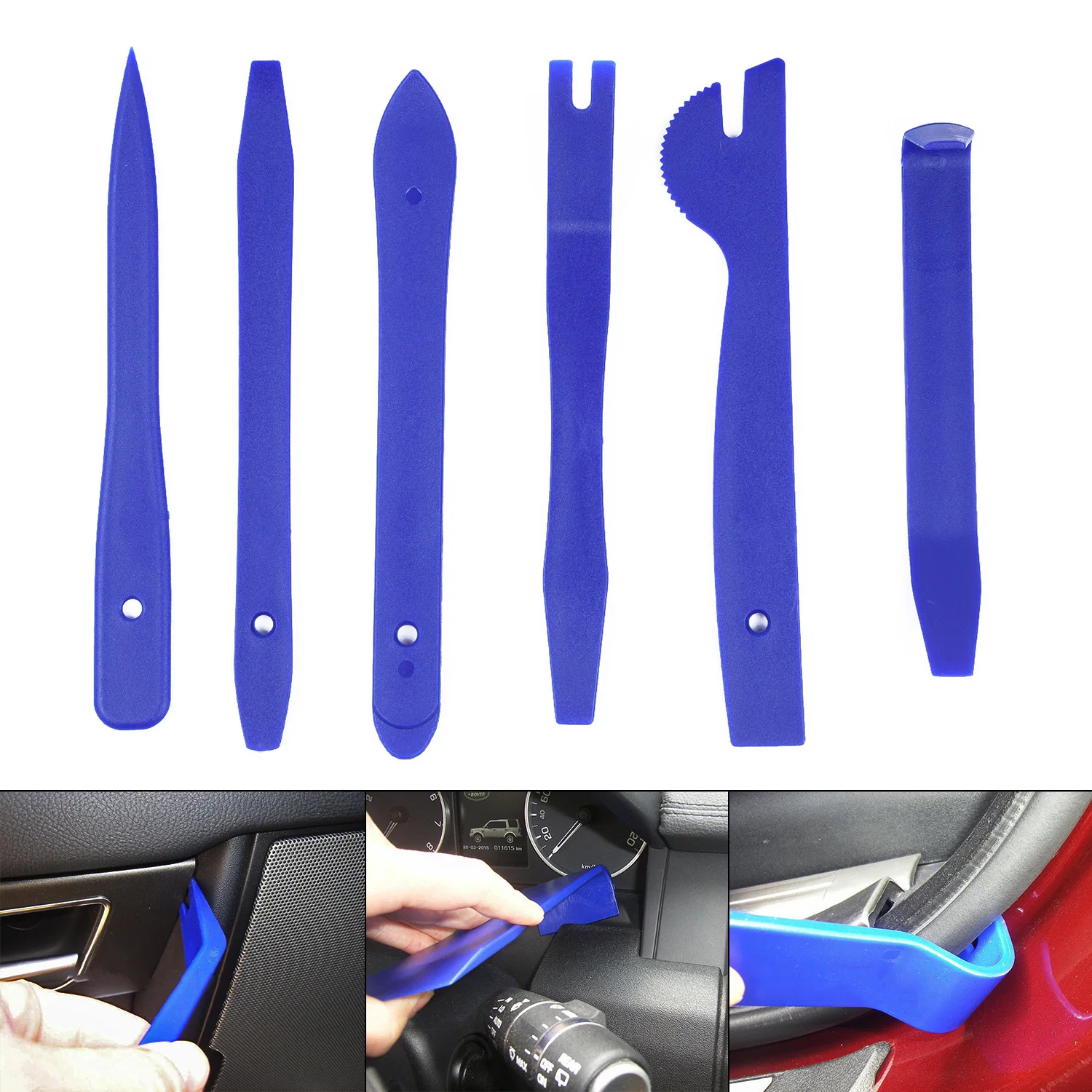 

Repair Stereo Install Tools Anti-scratch Pro Laborsaving Blue Car Door 11Pcs Pry
