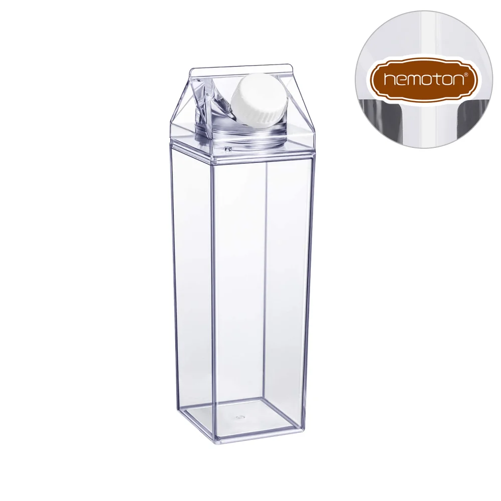 

Hemoton 2pcs Transparent Bottle 500ml Bottle Drink Container Empty Storage Bottle for Home Daily Use