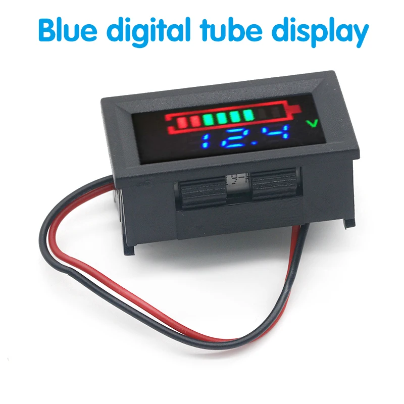 Двойной цифровой Дисплей многофункциональное транспортное средство вольтметр