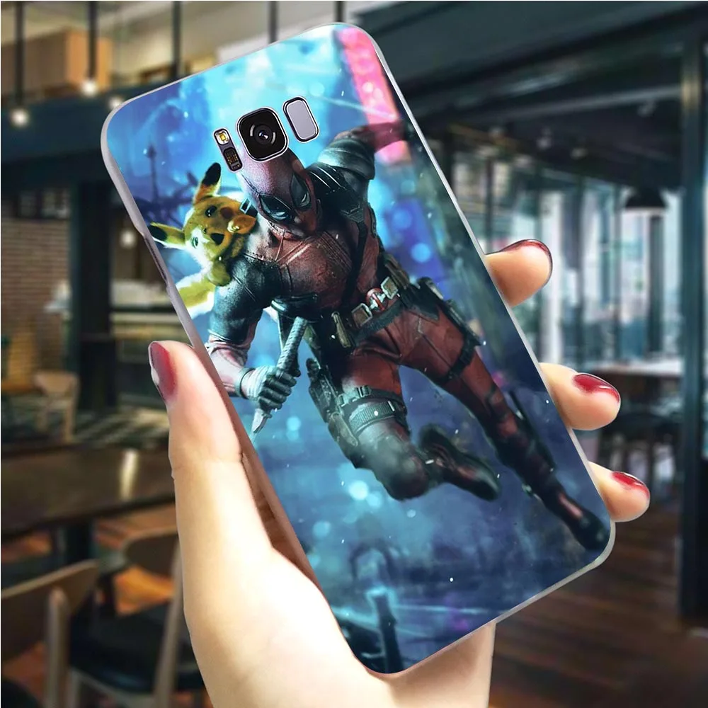 Чехол для телефона Samsung S7 Edge Deadpool Note 8 9 M10/M20/M30 Galaxy S6/S7 S8/S9/S10 Plus S10e|Бамперы| |