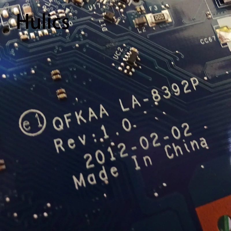 Hulics оригинальная материнская плата ноутбука Toshiba Satellite P850 P855 K000135170 QFKAA LA-8392P DDR3 SLJ8E
