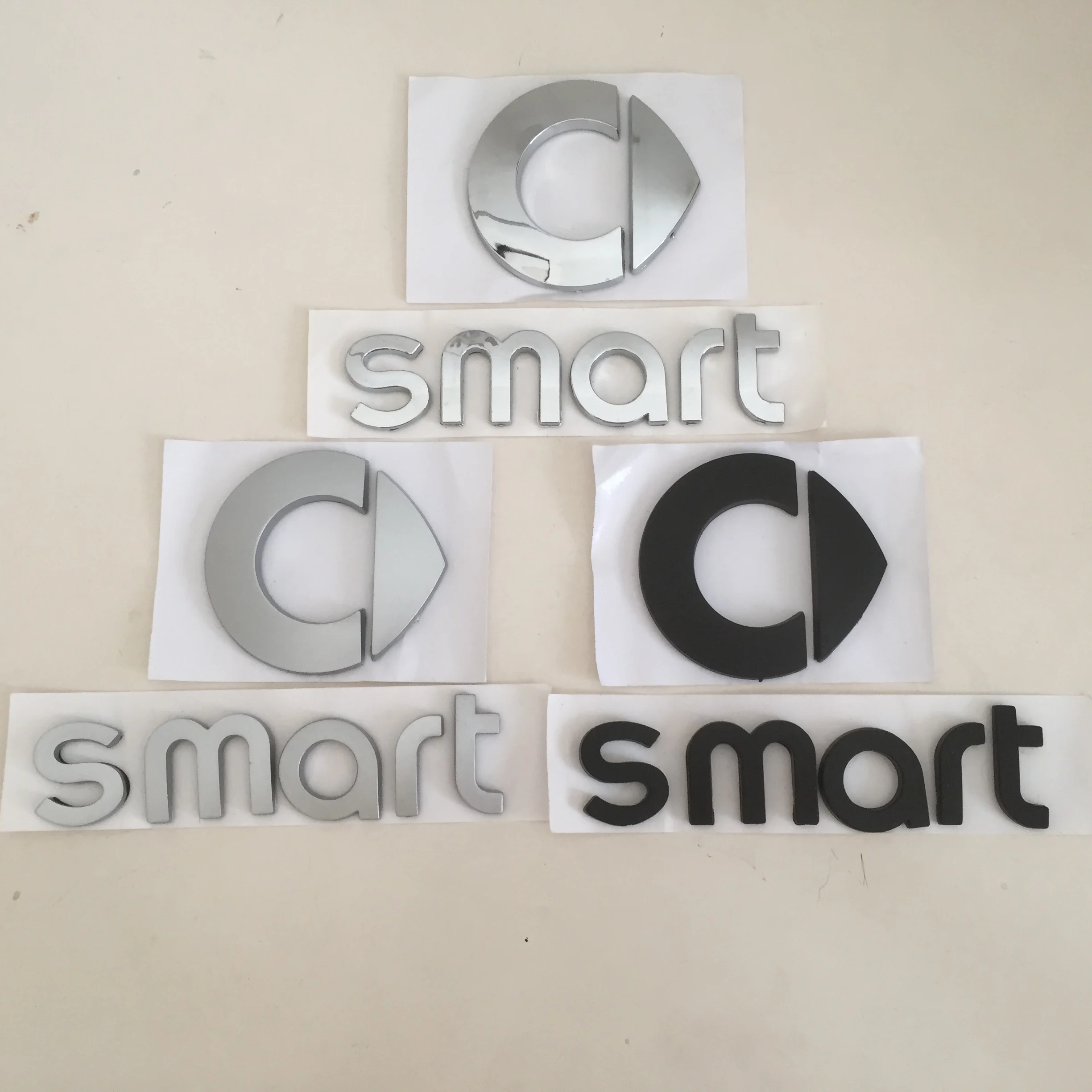 1 шт. смарт-автомобиль Передняя Эмблема задняя флейта Наклейка Стайлинг для двух