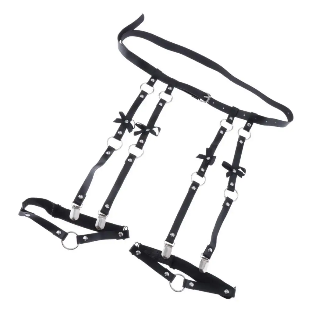 

Сексуальный ремень в стиле панк, из искусственной кожи, пояс для женщин, Готическая подвязка