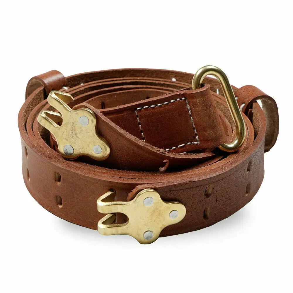 Наружная армейская винтовка WW2 США кожаный ремень M1 GARAND Спрингфилд