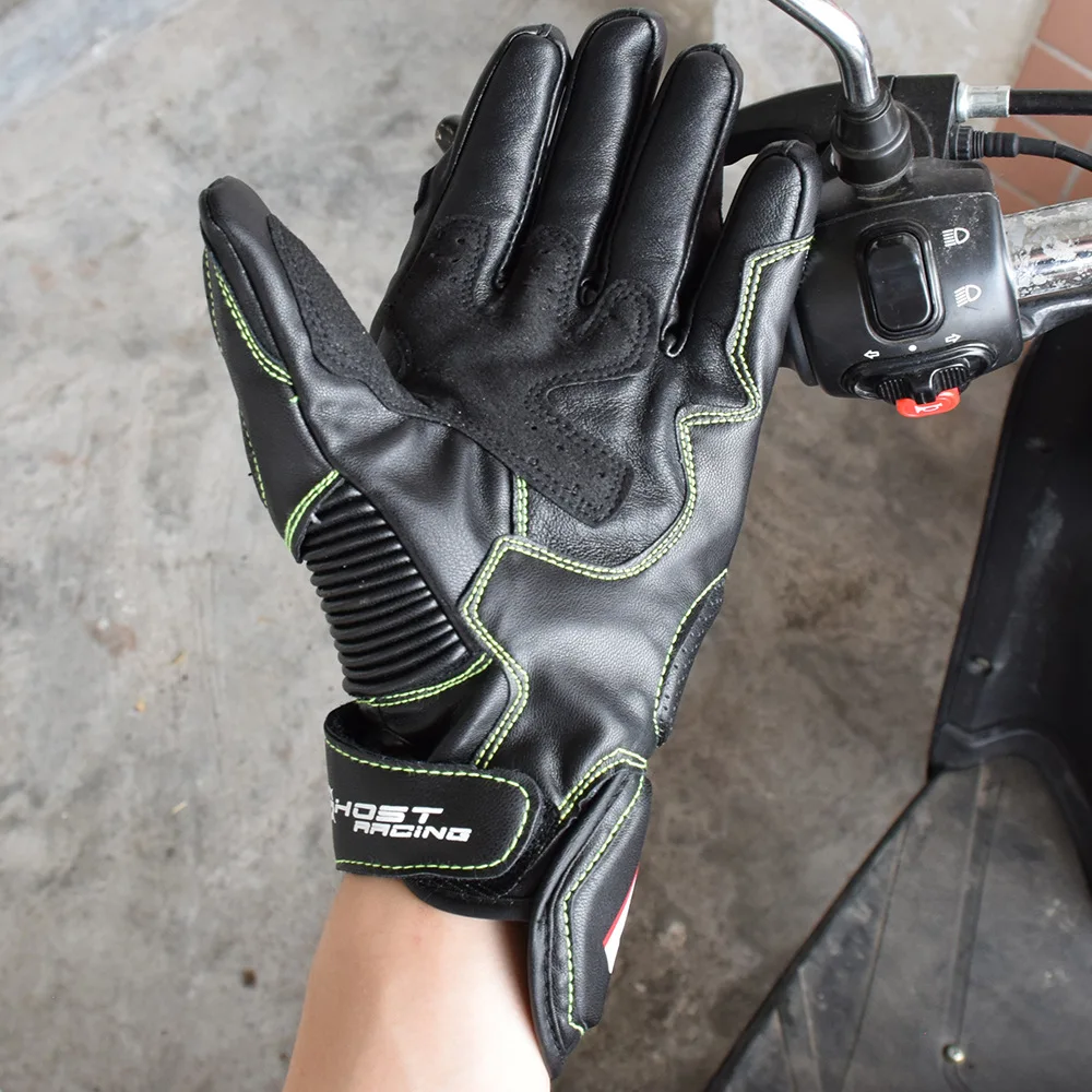 Перчатки мужские мотоциклетные, дышащие митенки из углеродного волокна, 1 пара, летние от AliExpress WW