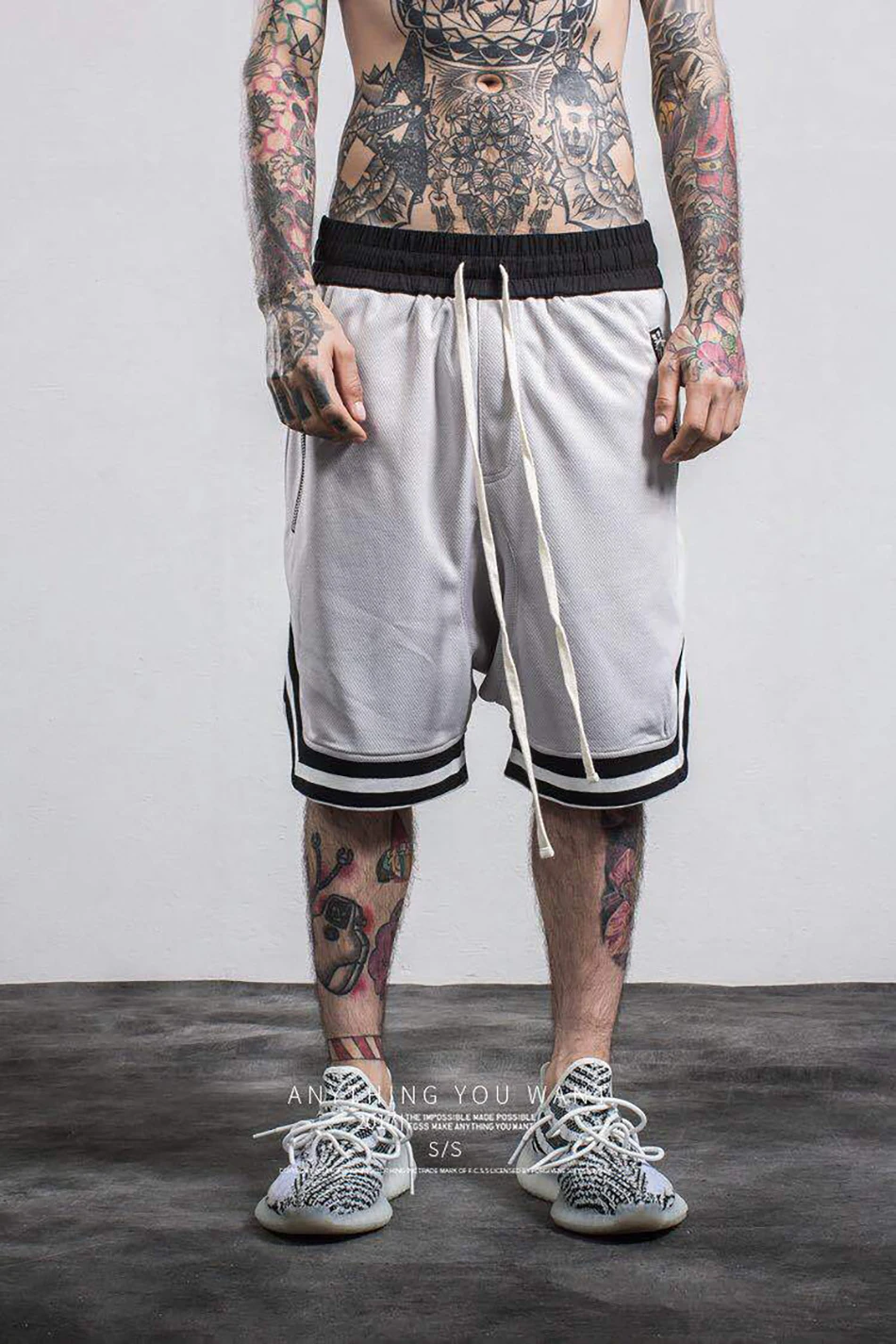 

GMCC 2021 New Summer Men's Casual Shorts Hip Hop Streetwear Gyms Fitness Pants Joggers Sportswear Bodybuilding Brand Clothing