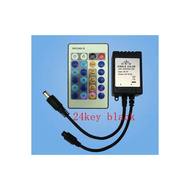 DC12V 24V 24key/44key водонепроницаемый ИК пульт дистанционного управления диммер CCT Цвет