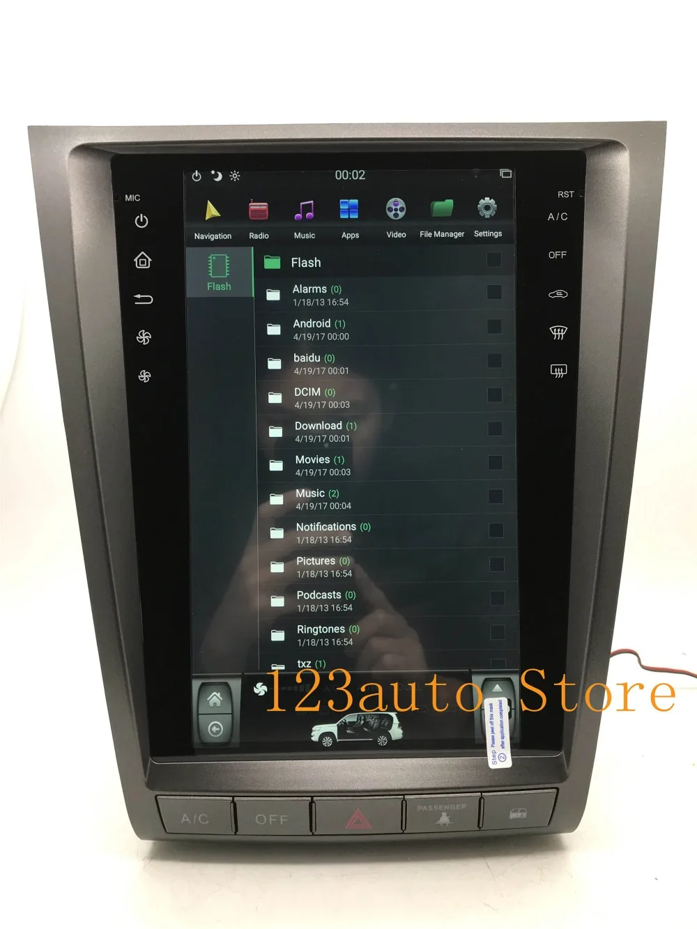 12,1 ''вертикальный Tesla стиль Android 8,1 автомобильный DVD gps плеер для lexus GS GS300 GS350 GS450 GS460 2004-2011 ips HDMI PX6