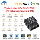 Автомобильный диагностический сканер Vgate vLinker MC + OBD 2 OBD2 PK Bluetooth 4.0 WIFI для AndroidIOS