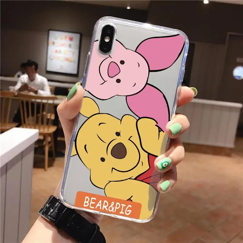 Милый мультяшный мягкий чехол из ТПУ s для iPhone XR для iPhone X XS Max 5 5S S SE 4 4S 8 7 5C 6 6S Plus 11 Pro Max чехол Fundas - Color: SHU-wnx