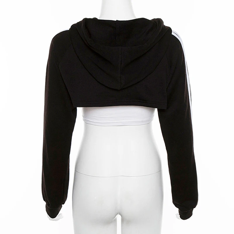 

Women Hip Hop Jazz Dance Performance Tops DJ DS Bar Female Singer Gogo Dancer Stage Costume Black Long Sleeve Tops DQL2032