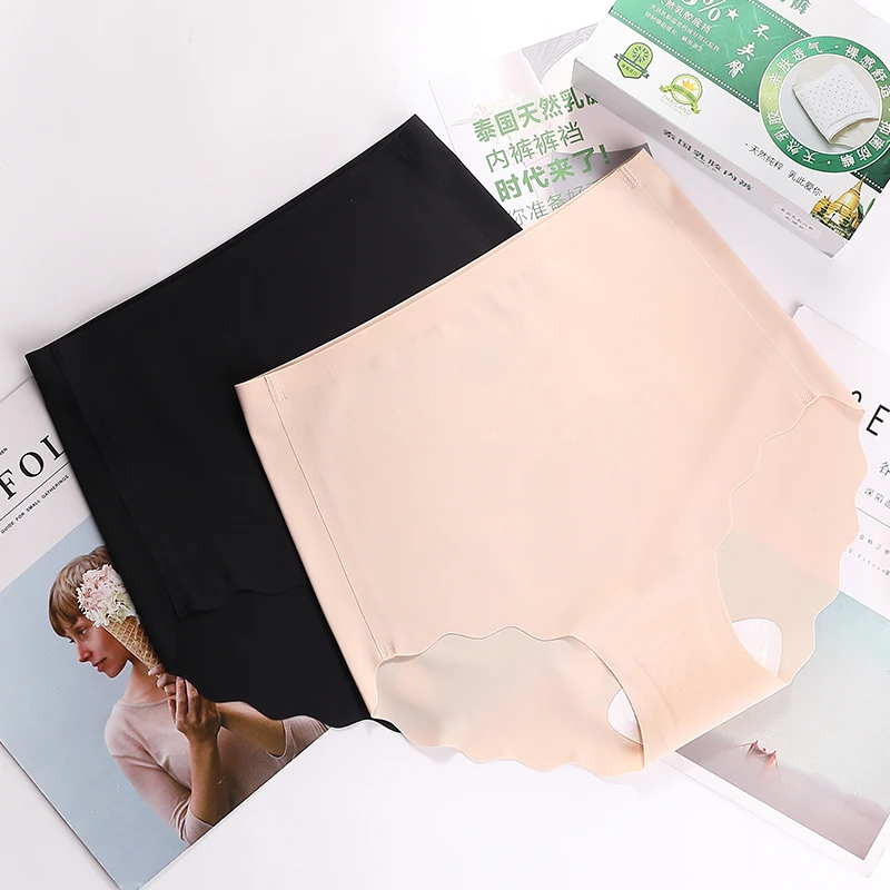 Женские бесшовные трусики из латекса Elifashion удобное нижнее белье с высокой