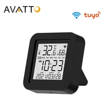 AVATTO Tuya WiFi IR Remote Control with Temperature Humidity Display, Smart Universal Infrared For AC TV DVD, Alexa Google Home