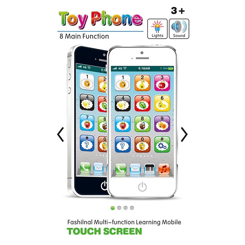 1 Pcs Baby Cellphone Learning Mobile Phone Kids Music Toys Early Educational Electric Toy M09 | Игрушки и хобби