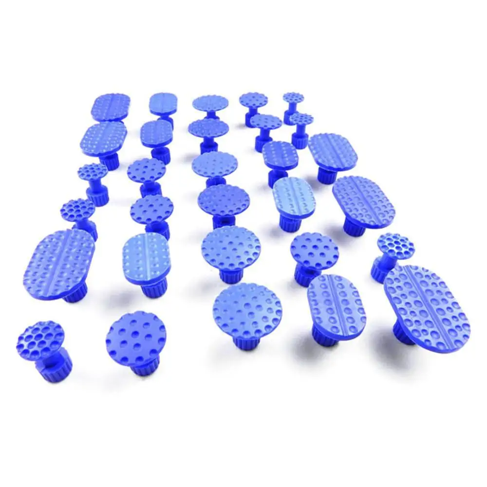 

30Pcs Mini Size Fast Repair Car Dent Puller Car Body Paintless Dent Puller Tabs Remover Automobile Repair Tool Set for SUV 4X4