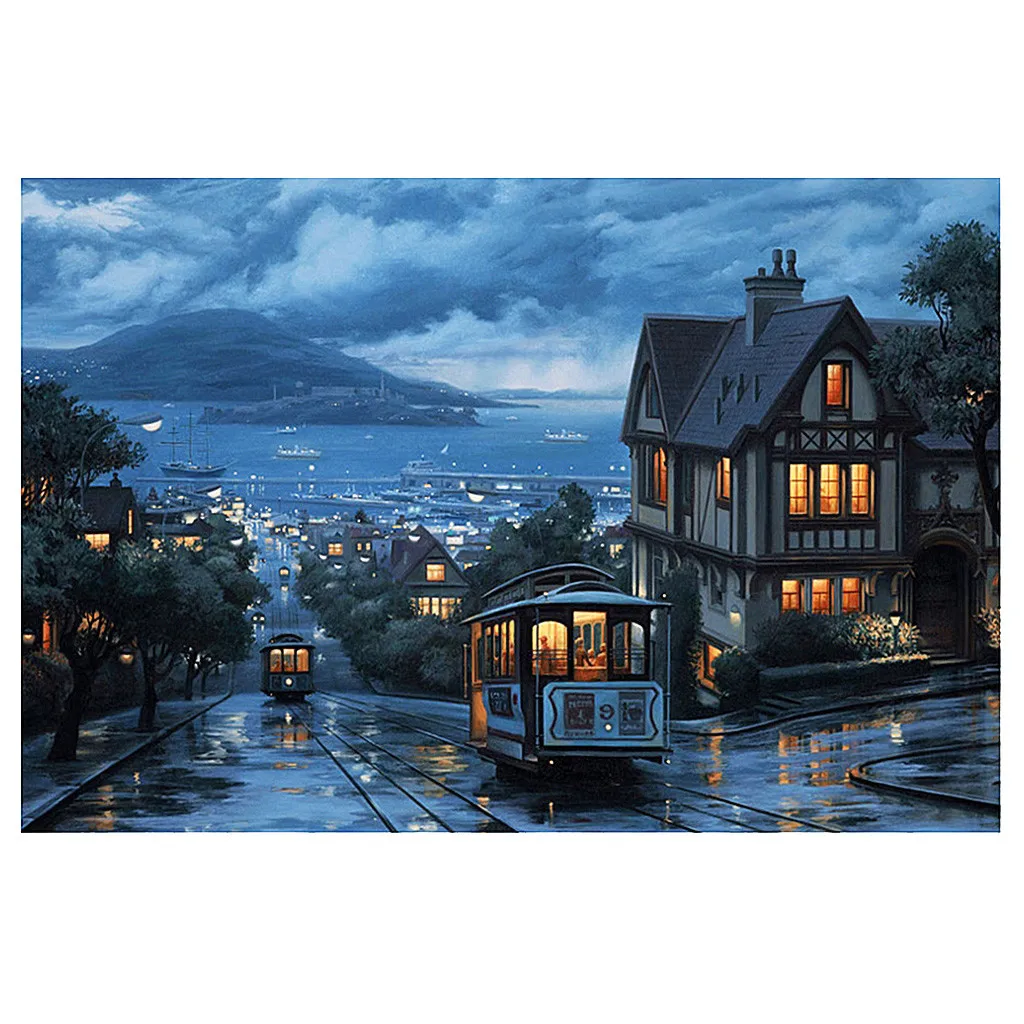 

New Sky Puzzle Optimization Jigsaw Puzzle Mini Test Tube Jigsaw Oil Painting Toy Cultivate Children's Thinking Ability 150p