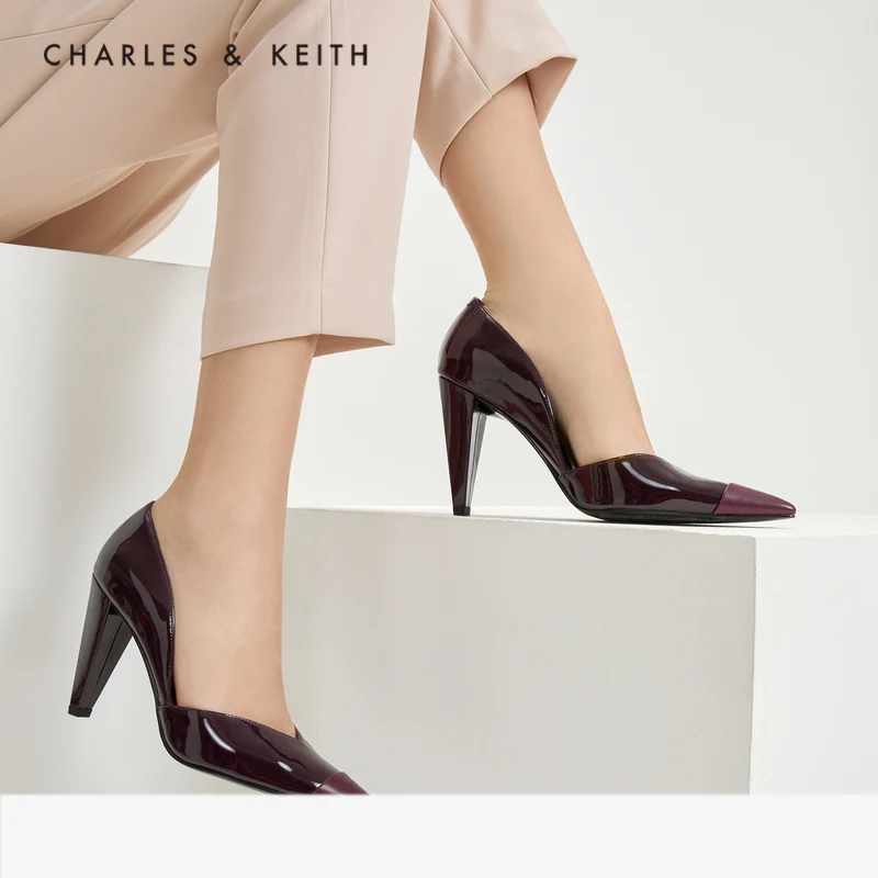 CHARLES&KEITHNew Arrival for 2020 CK1-61680058Women sandals high heel Orsay shoes | Обувь