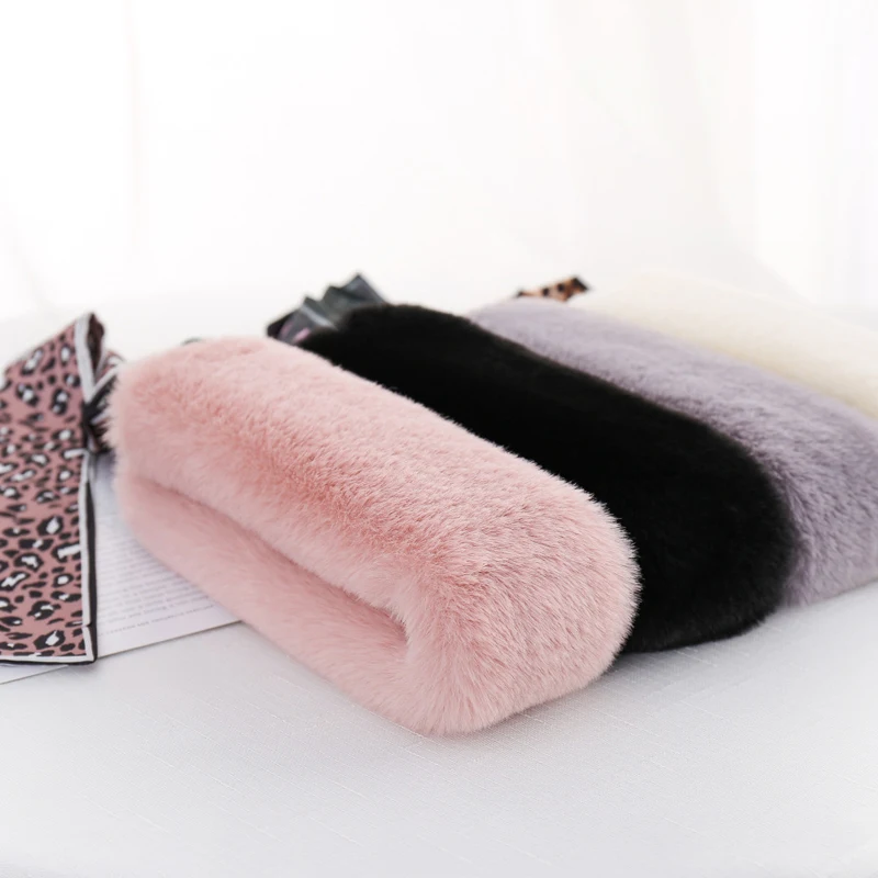 Меховой шарф новинка 2020 женский шейный платок с леопардовым рисунком шарфы и