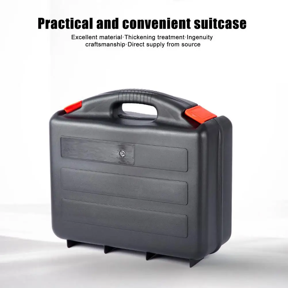 

BigCapacity Portable Sealed Tool Box Safety Equipment Toolbox Suitcase Impact Resistant Tool Case Dual Buckle Thickened Toolbox