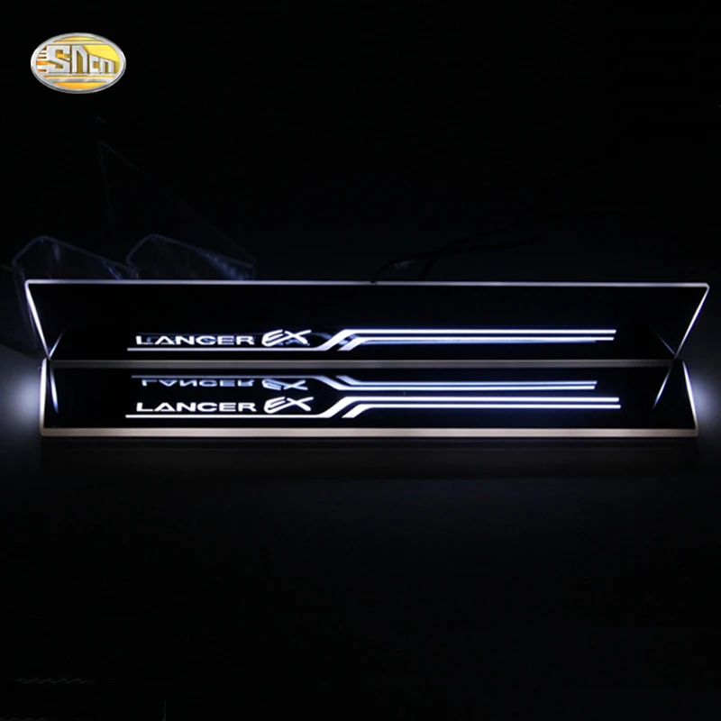 Светодиодная подвижная педаль SNCN для Mitsubishi Lancer EX 2009-2015 автомобильный акриловый