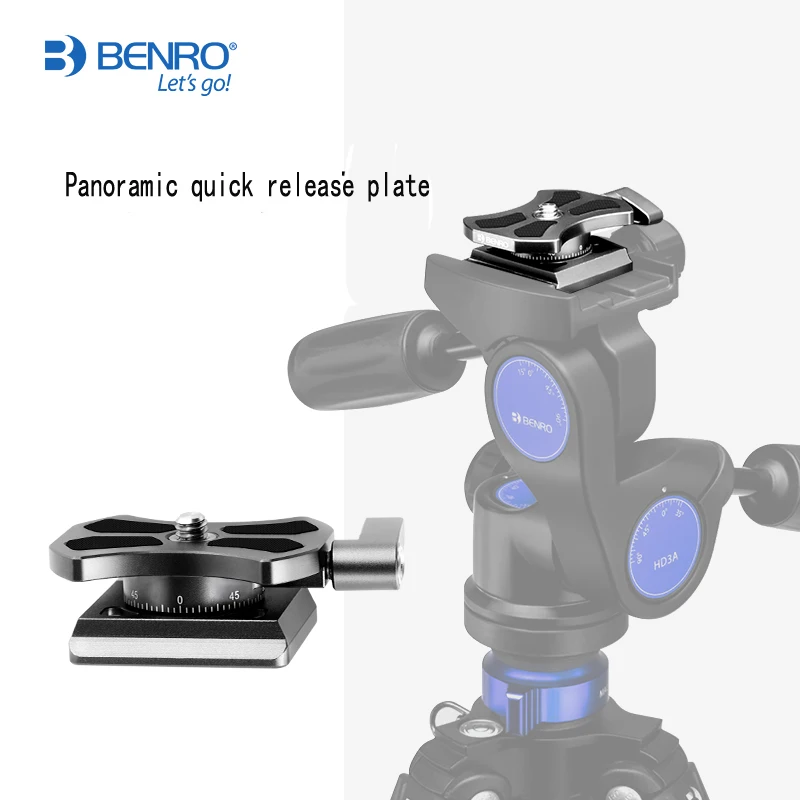 

Штатив Benro ARCASMART360 для панорамной камеры двойного назначения, карданный подвес, Профессиональная универсальная панорамная БЫСТРОРАЗЪЕМНАЯ ...