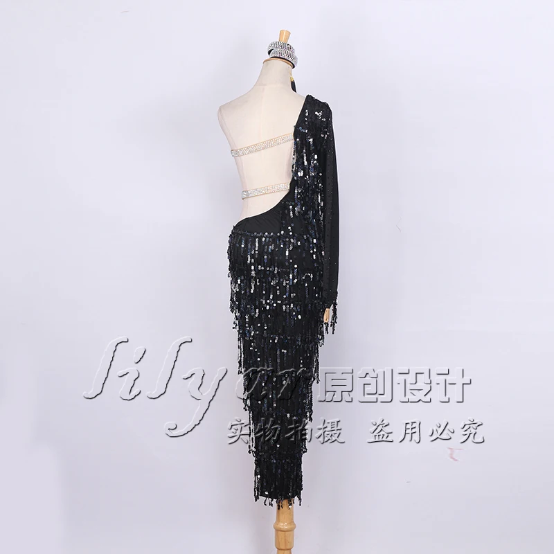 Платье женское для латиноамериканских танцев соблазнительная бандажная юбка