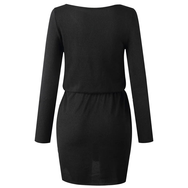 

New Fashion Women Sexy Irregular Dress Lace Up High Waist Sexy Package Hip Dress Night Party Dress