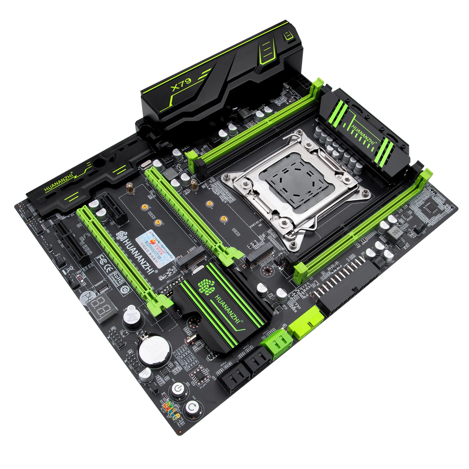 Материнская плата HUANANZHI X79 с 4x4 ГБ = 16 Гб 1333 МГц 10600R DDR3 память ECC REG | Компьютеры и офис