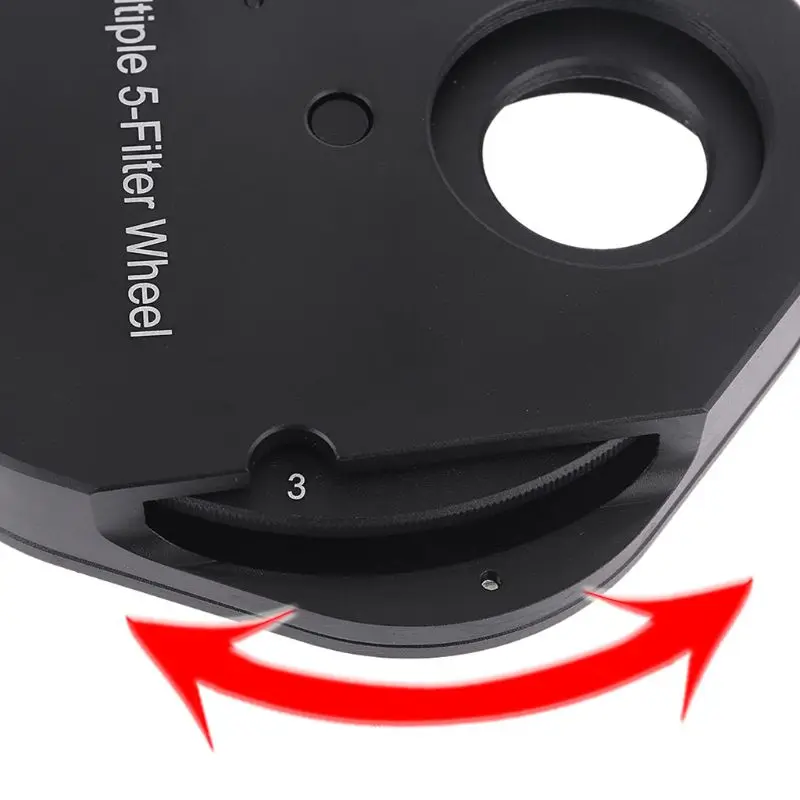 

Eyepiece Filter Wheel Full Metal 1.25\" Multiple 5 Fitting Astronomy Telescopes Q81F