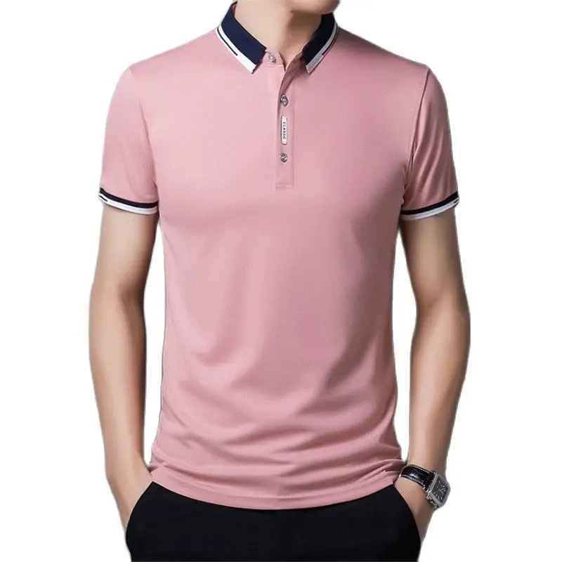 

Brand New Men's Polo Shirt Men Cotton Short Sleeve Shirt Sportspolo Jerseys Plus Size M- 3XL Camisa Polos