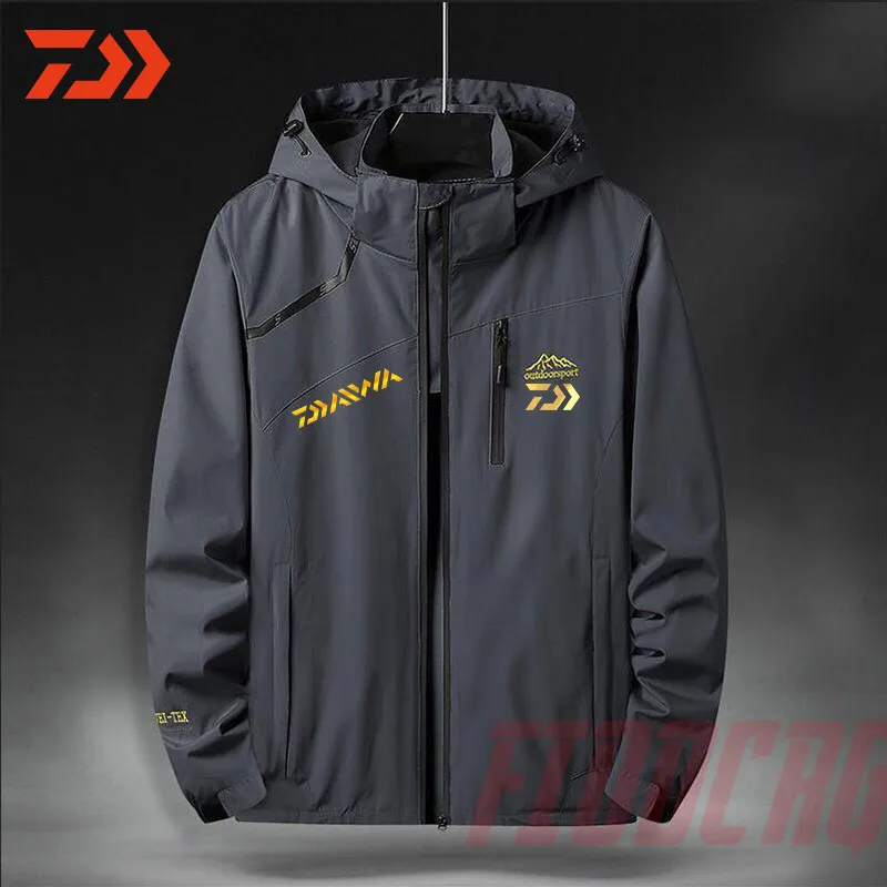 Куртка DAIWA для рыбалки водонепроницаемая дышащая Спортивная ветрозащитная