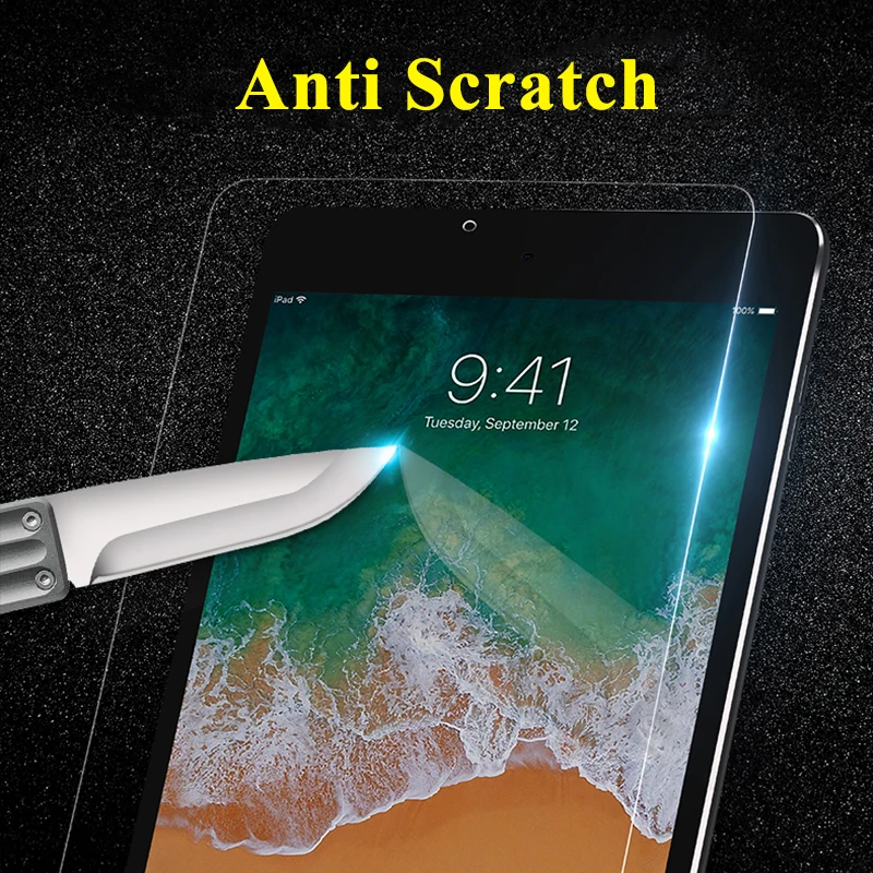 IPadPro 12,9 дюймов закаленное стекло для iPad Pro защита экрана iPed Air 1 2 5 6 9,7 планшет защитный i Pad 11 iPe